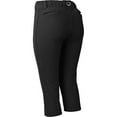 thumbnail image 5 of Evoshield Women's FX Game Low Rise Fastpitch Softball Pant Black S, 5 of 6