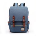 thumbnail image 1 of Mochila Vintage para ordenador portátil de 16 pulgadas para mujer y hombre, bolsa de lona para viaje, mochilas de ocio, bolsa informal Retro, bolsas escolares para adolescentes xuanjing  unisex, 1 of 2