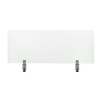 Dwellnix Indoor Office Partition Desk Divider Acrylic Desktop Privacy Panel W 2 Foam Pads