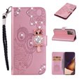 thumbnail image 1 of Feishell Samsung Note 20 Ultra Case Owl Pattern Glitter Sparkly Gems Shockproof PU Leather Wallet Cover Flip Stand Card Slots Magnetic Diamond Bling Case for Samsung Galaxy Note 20 Ultra, Pink, 1 of 7