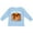 AE-Light Blue, variant on Inktastic Short Stack Cute Pancake Breakfast Boys or Girls Long Sleeve Toddler T-Shirt