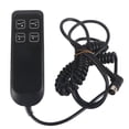 thumbnail image 2 of Interruptor Eléctrico Reclinable, IP66 Rendimiento Estable Operación Simple Controlador De Sofá Eléctrico De 4 Botones Para Oficina, 2 of 7