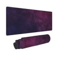 thumbnail image 2 of Pofeuu Black Dark Blue Purple Print Desk Mat for Keyboard and Mouse，Computer Desk Matt for Desktop，Large Mouse Pad for Desk，Desk Pads on Top of Desks 12x31.5in, 2 of 8