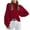 Red, variant on Odeerbi Sweaters For Women Fall Winter Sweaters Turtleneck Sweater Trendy Solid Long Sleeve Pullove 2025 Casual Tops Pink