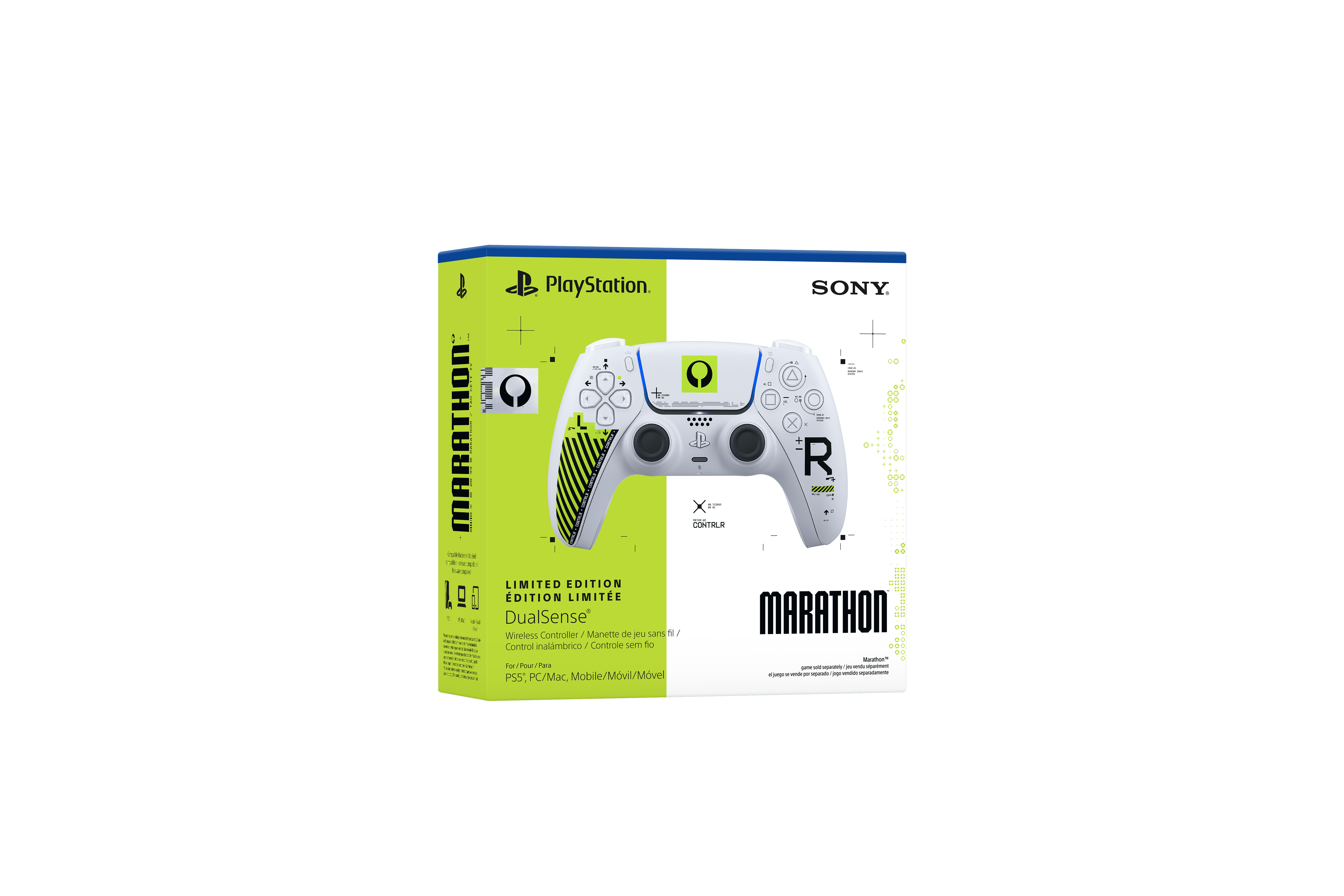 PlayStation DualSense Wireless Controller – Marathon Limited Edition USB Type-C Video Game Joysticks for PC Windows & Mac, Android & iOS, Marathon, 1 Pack