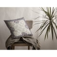 thumbnail image 4 of Amrita Sen Frame Double Sided Suede Zippered Pillow With Gray CAIPL4FSDS18X18, 4 of 4