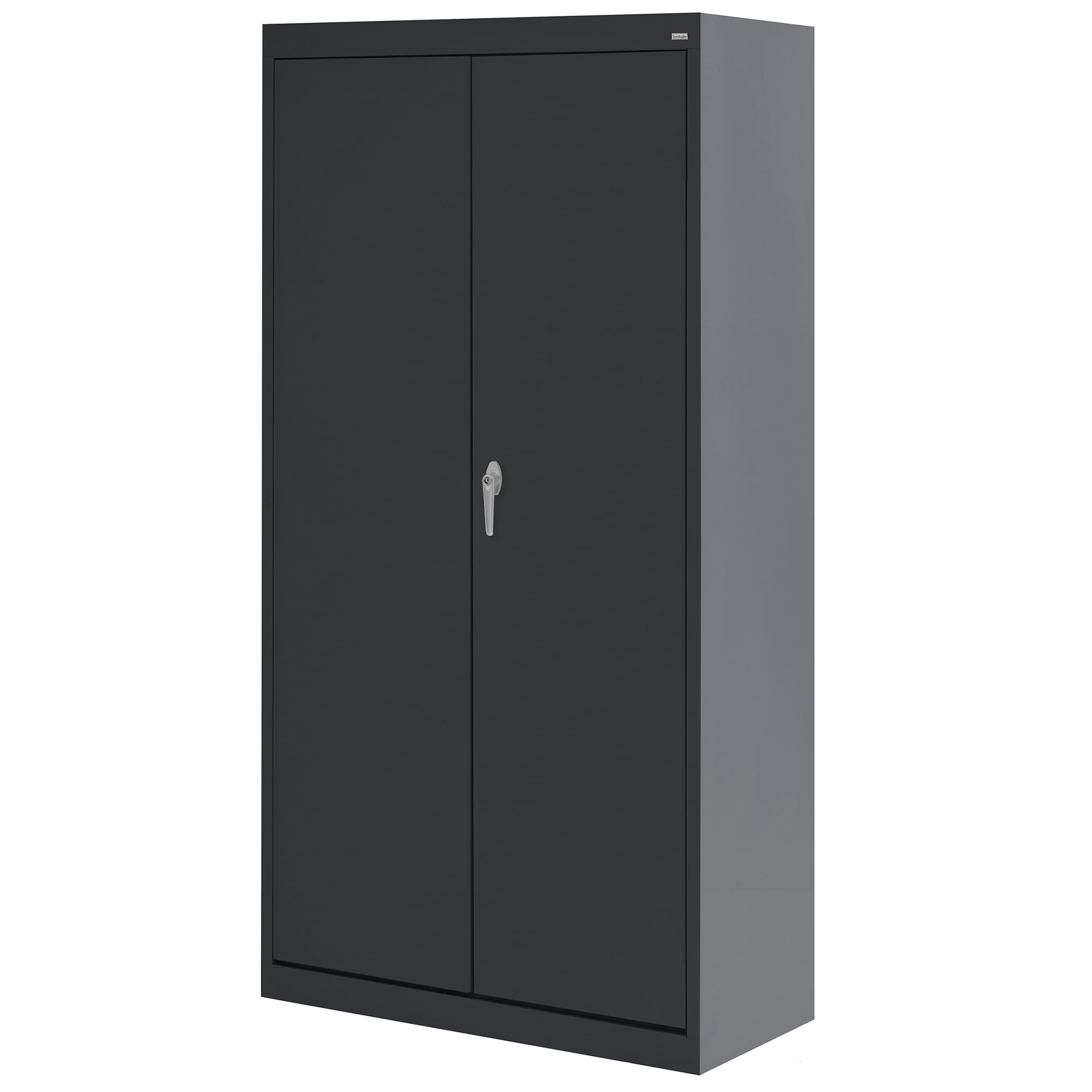 Sandusky Braefell 20-Gauge Welded Steel Garage Storage Cabinet, Black