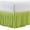 Dark Citron, variant on Home Soft Things Serenta Pleated Bedskirt 18" Drop Green King