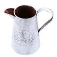 thumbnail image 2 of DOLITY Rustic Metal Bucket, French Flower Pots with Handle, Plant Pot Tall, Steel 4, 2 of 9