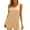 Beige, variant on QSAWXQZ Women's Basic Scoop Neck Tank Top Flowy Sleeveless Lightweight Stretchy Solid Pullover Tunic Shirt L