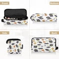 thumbnail image 5 of Hair Tools Travel Bag with Removable Heat Resistant Mat for Straighteners, Curling Iron and Haircare Accessories Cute Tombstones Bats Pattern, 5 of 8