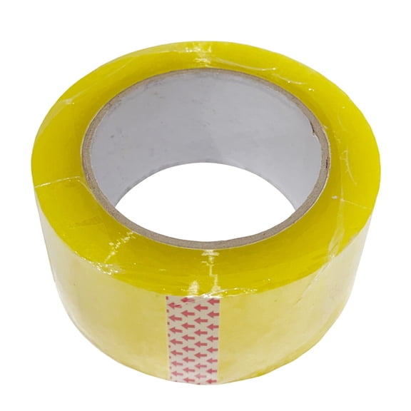 BARTANS Clear Heavy Duty Shipping Packing Tape 110 Yard Transparent Waterproof Acrylic 1 Roll