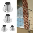 thumbnail image 3 of Tube Support Closet Bar Stand Wardrobe Hanging Rail Rod Pole Socket End, 3 of 7