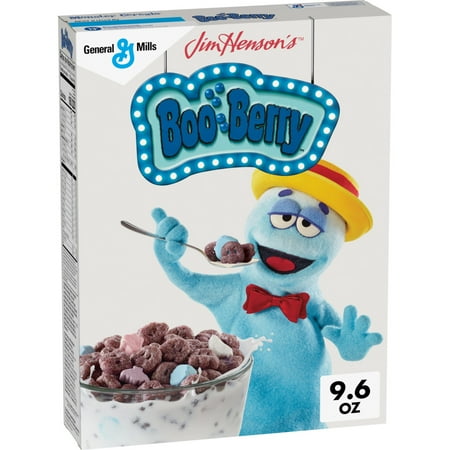 Boo Berry Cereal with Monster Marshmallows, Kids Cereal, Halloween Limited Edition, 9.6 oz