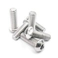 thumbnail image 2 of 5/16-18 x 3/4 "" Tornillos de cabeza de botón Tornillos de acero inoxidable 304 18-8 Rosca completa Rosca gruesa Allen Hex Drive 25 PCS, 2 of 5