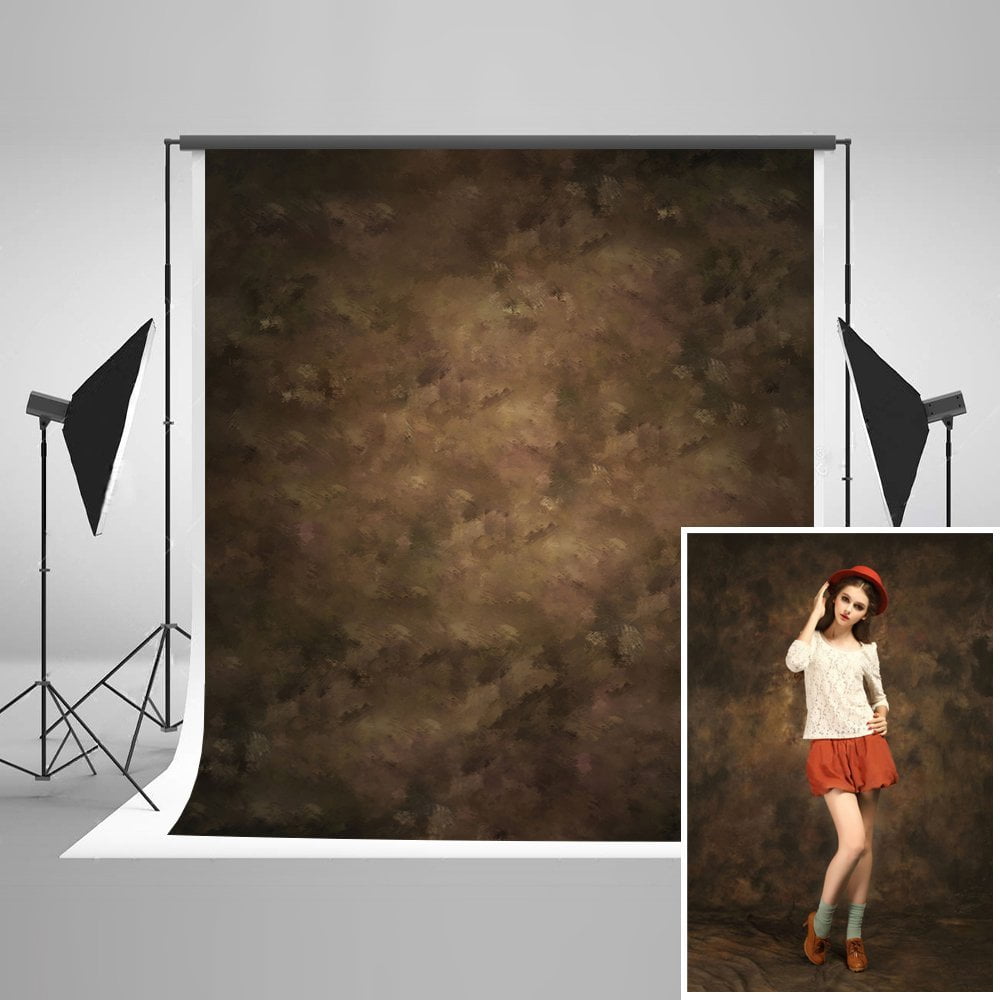 Xddja Polyester Fabric 5x7ft Hand Painted Old Master Brown Background Portrait Photography Abstract Texture Backdrop Photography Studio Props For Photographer Kids Children Adults Walmart Canada