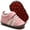 L/Pink, variant on Baby Boys Girls Pu Leather Hard Bottom Walking Sneakers Toddler Rubber Sole First Walkers Infant Cartoon Slippers Crib Shoes