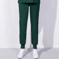 thumbnail image 1 of Pantalones de enfermera blancos Pantalones de enfermera para mujer Pantalones de verano finos con cintura elástica Pantalones azules de talla grande Pantalones de trabajo médico, 1 of 6
