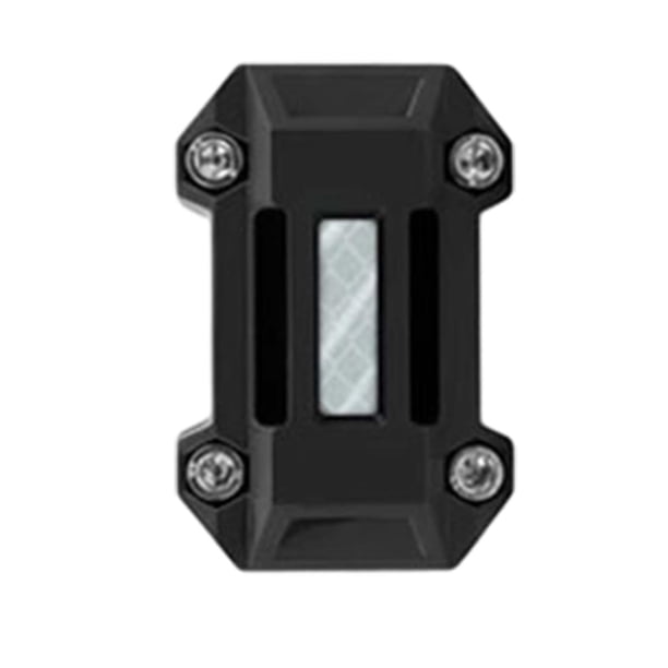 Bloque decorativo reflectante de protección del motor, protector de motor de motocicleta, duradero Blanco