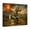A, variant on XaaKee Canvas Wall Art Prints Humorous Surrealism Tyrannosaurus Rex Classical Style Quirky Vintage Scene Inner Framed 1812Inch