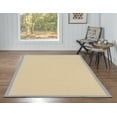 thumbnail image 2 of Linon Trio Flowers Hand Tufted Polyester 8'x10' Rug in Cream, 2 of 3