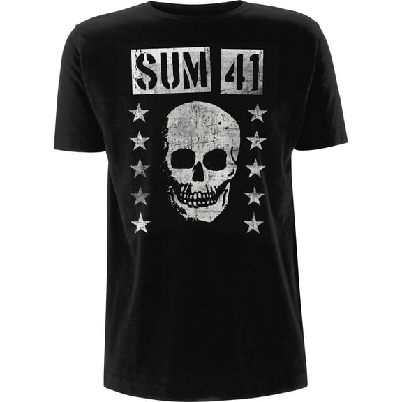 Sum 41 Unisex T-Shirt Grinning Skull (Small)