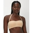 thumbnail image 6 of Maidenform Strapless Bra with Stay-Put Tech, Wireless (Plus Size Available) Almond L Women's, 6 of 10