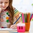 thumbnail image 4 of Compact Hole Pencil Sharpener with Protective Cover for Efficient School and Home Use, 4 of 4