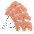 thumbnail image 1 of Hojas de palmera simuladas de eucalipto, decoración de mesa de otoño, decoración de jungla, plantas artificiales grandes, ramas falsas para posar en la oficina, 4 piezas, 1 of 6