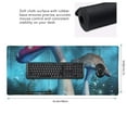 thumbnail image 2 of Hirioo Fantasy Mushrooms for Mouse Pad ,Anti-Slip Base, Durable Stitched Edges, Perfect for Gaming, Office, and Home Use,16x35.5in, 2 of 9