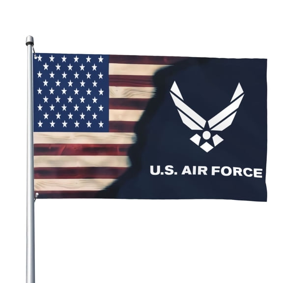 Department Of The Air Force Flags for Yard Outside Decorations 4x6 Ft Double Sided for Home Indoor Outdoor Lawn Balcony Corridor Party