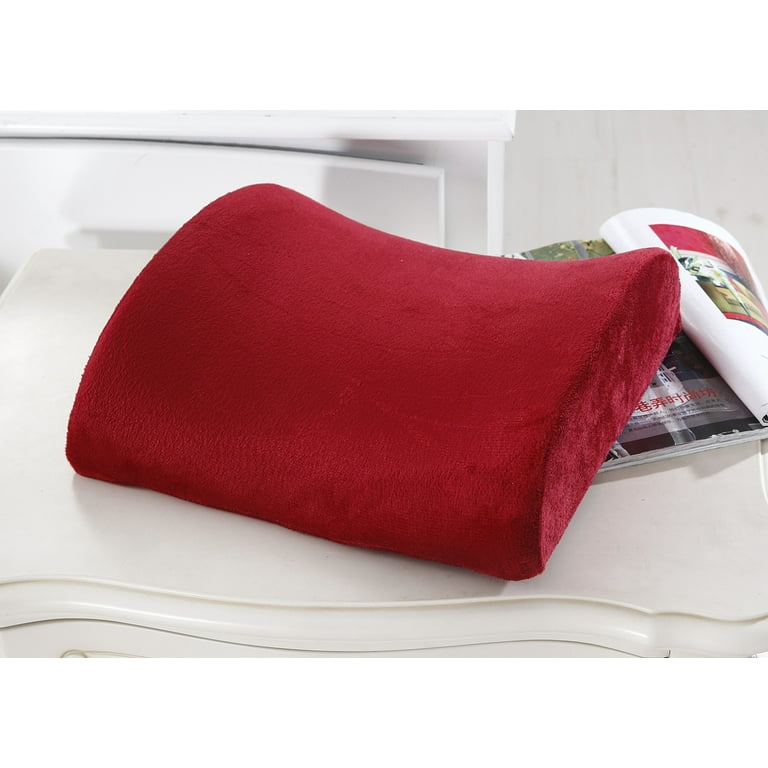 DanceeMangoo Memory Foam Orthopedic Back Seat Cushion Chair Massage Sofa Physiotherapy Pillow for Pregnant Women