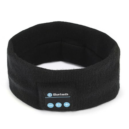 Sports Wireless Bluetooth Headband Stereo Headphone Handsfree Headset Scarf Headband Headset Speak USB
