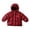 #03 Wine【Stock up on Your Favorite Colors】, variant on Kids Winter Hooded Puffer Coat, Girls Thick Warm Windproof Long‑Sleeve Solid Color Outerwear for Cold Winter Days | CSEONE
