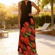 thumbnail image 2 of Cómodos Zapatos de Vestido de Mujer Verano sin Mangas Cuello en V Vestido Largo Impreso para el Uso Informal, Viajes a la Playa Y Trajes Cotidianos, 2 of 7