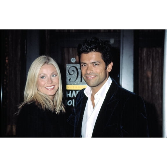 Kelly Ripa And Marc Consuelos At Premiere Of Confessions Of A Dangerous Mind Ny 12182002 By Cj Contino Celebrity (