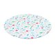 thumbnail image 1 of Mantel redondo Zulema navideño impermeable para mesa 110-140 cm, 1 of 8