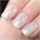 thumbnail image 1 of GAOY Esmalte de uñas de gel con purpurina, 0.6 fl oz, esmalte de gel brillante plateado, purpurina brillante de diamante, gel UV para arte de uñas, 1350 Vía Láctea, 1 of 4
