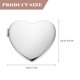 thumbnail image 3 of Espejo de bolsillo plegable de doble cara, compacto, con forma de corazón para mujer, 3 of 8