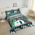 thumbnail image 4 of Erosebridal Happy Camping Bedding Toddler Comforter Set, RV Camper Down Comforter, Lake House Decor, Super Cozy 2 Pieces, 4 of 7