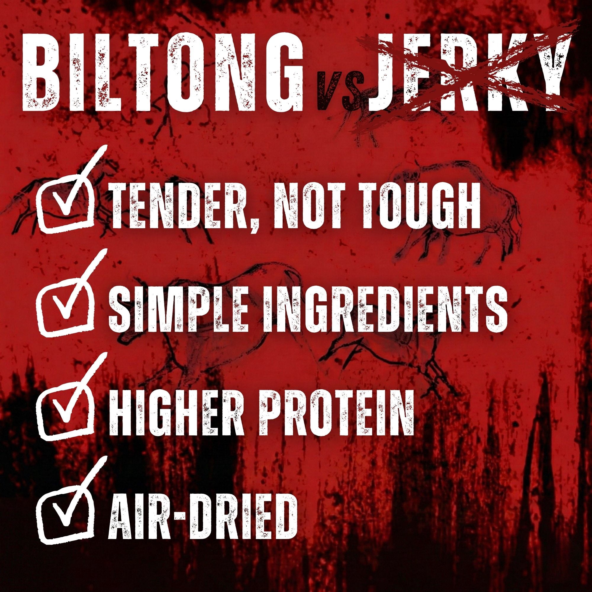 The Bearded Butchers Bold Blend Biltong, 3 oz – Air-Dried Beef Snack, High Protein, Zero Sugar, Gluten-Free, 39g of Protein Per Pack