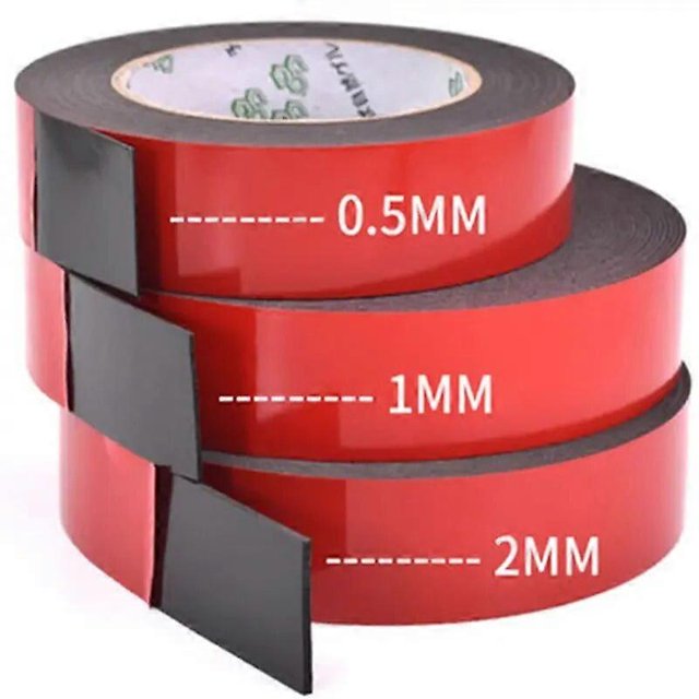 05-2mm thickness Black Super Strong Self Adhesive Foam Car Double Sided Tape Mobile phone dust-proof tape