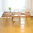 thumbnail image 3 of Yayeee Table Runner 70 inches Long Home Kitchen Dinning Party Decoration, Orange Cityscape Painting, 3 of 7