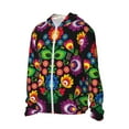thumbnail image 2 of Gaeub Traditional Floral Polish Men's and Women's UPF 50+ Long-Sleeved Sun Protection Clothing, Fishing Shirt Long Sleeve Zip - Small, 2 of 9
