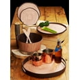 thumbnail image 2 of Bark Bamboo Salad Plates 8 Inches, Set of 4, 2 of 2