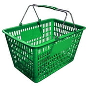 Fma Omcan Plastic Shopping Basket Green