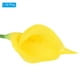 thumbnail image 3 of Uxcell 13" Flores Artificiales de Lirio Calla Arreglos Florales Decorativos, Amarillo 10 Tallos, 3 of 5