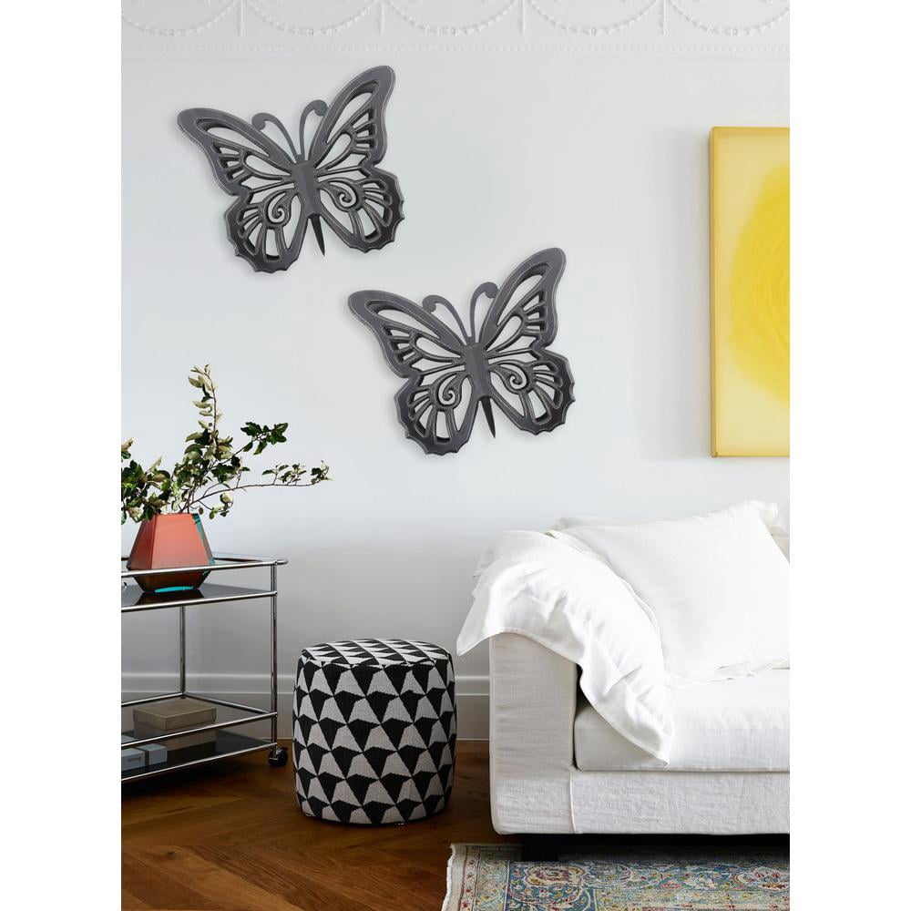 Wood Butterfly Wall Decor