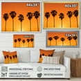 thumbnail image 4 of Designart "Palm Trees In The Golden Sunrise" Palms & Palm Trees Canvas Prints, 4 of 7