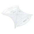 thumbnail image 4 of Abbracc 4pcs Creative Grid Double Wedding Template Dressmaker Sewing Quilting Ruler, 4 of 9